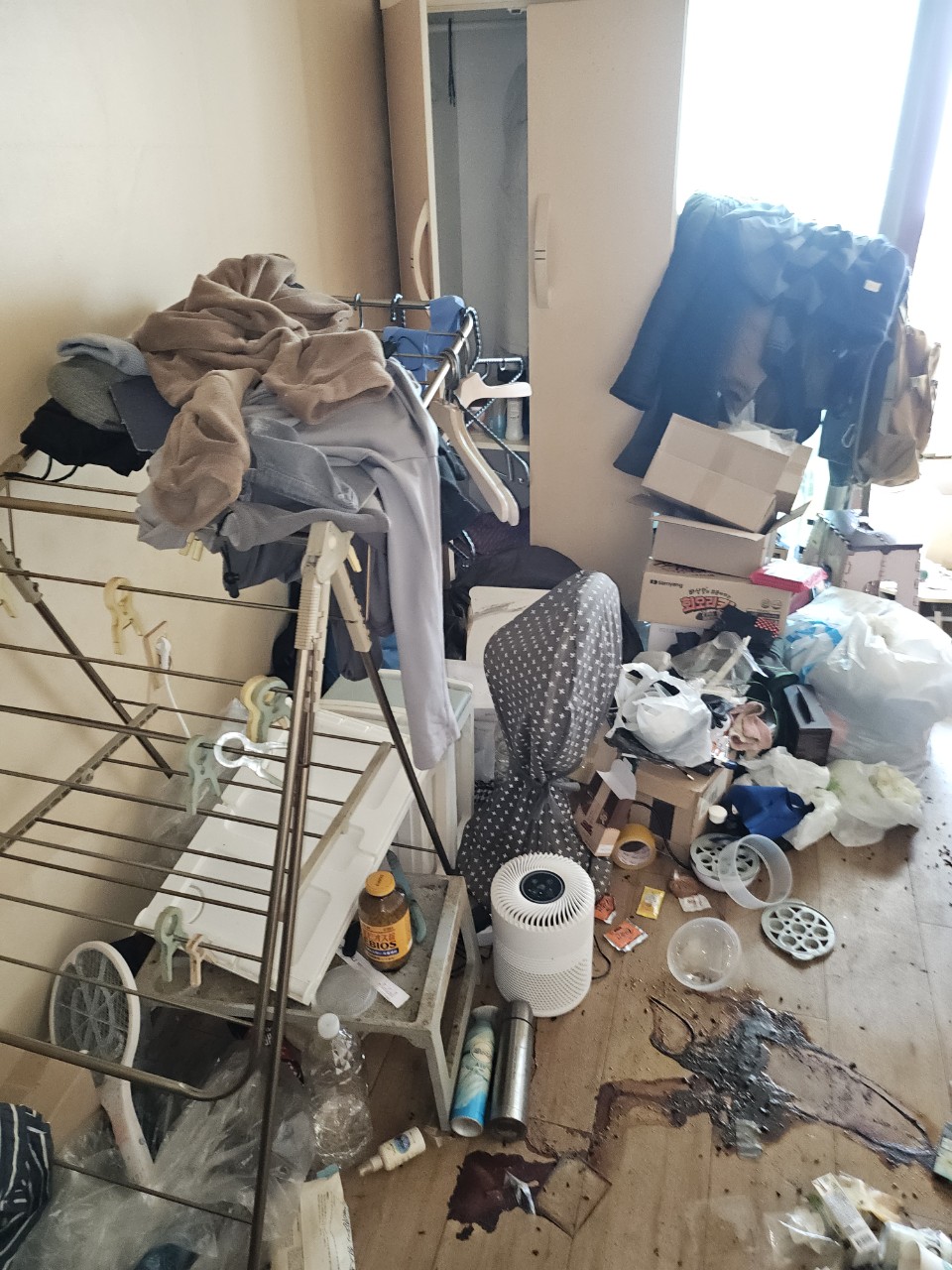 중랑구 빈집정리 폐기물 처리 사례 작업 전